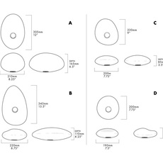 Pebble c slate lukas peet applique murale wall light  andlight peb cw c sl 230  design signed nedgis 88382 thumb