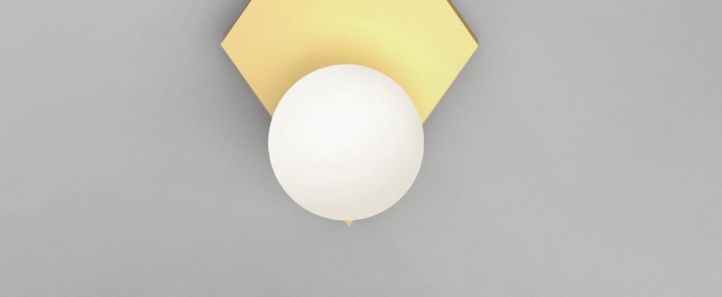 banner-image Applique murale perspective variations 497 laiton l15cm h22cm atelier areti normal