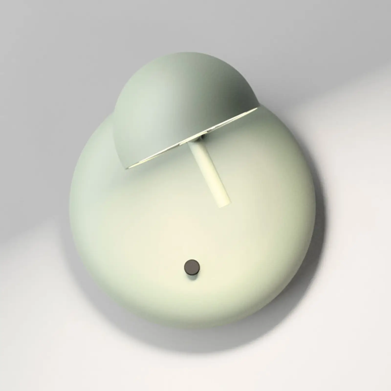 Applique murale, Pin 1675, vert, LED, 2700K, 192 lm, L10cm, H11cm