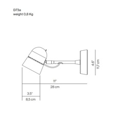 Counterbalance d73a daniel rybakken applique murale wall light  luceplan 1d730a000003  design signed 55907 thumb