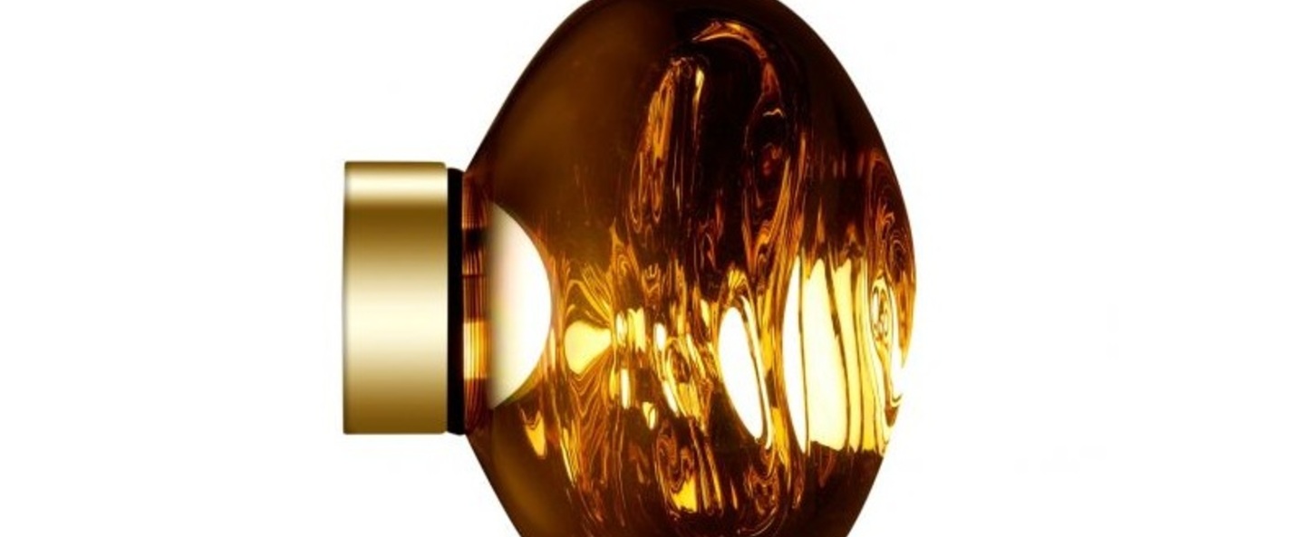 banner-image Applique murale plafonnier melt mini surface or o30cm 30cm tom dixon normal