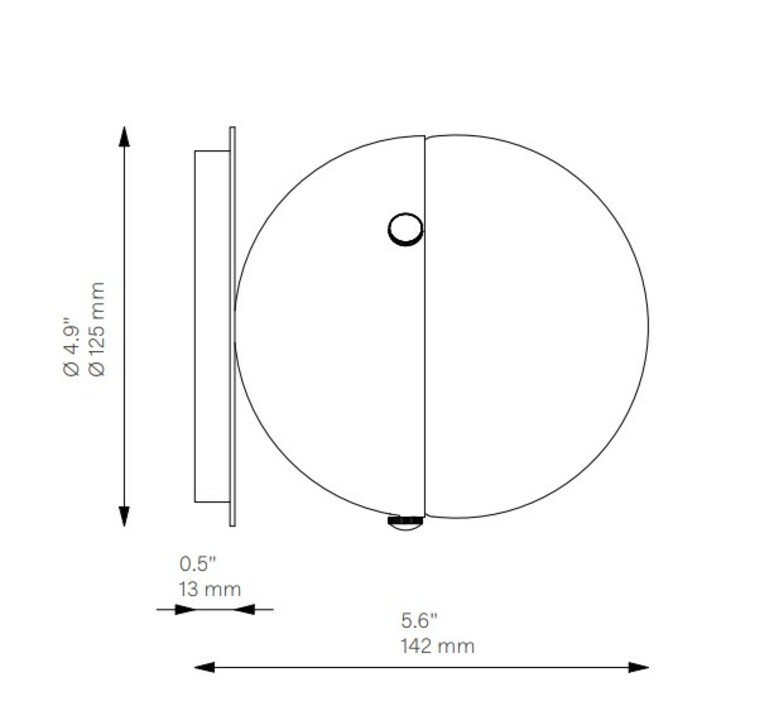 Pulsar molceule 1 studio schwung applique murale wall light  schwung b657 lbb sandblasted glass  design signed nedgis 173412 product