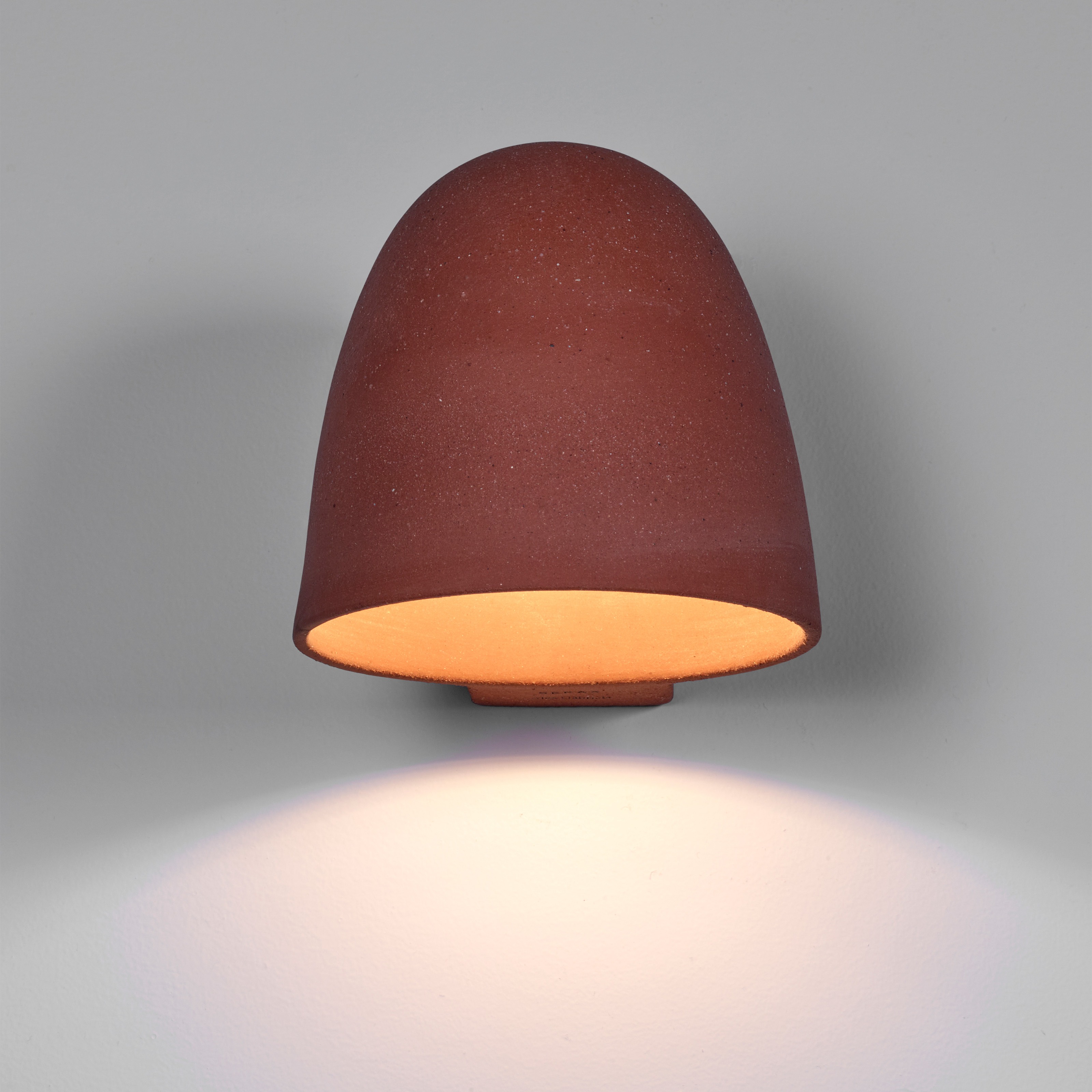 Wall lamp, Rana, brick red, W13cm, H15cm - Serax - Nedgis Lighting