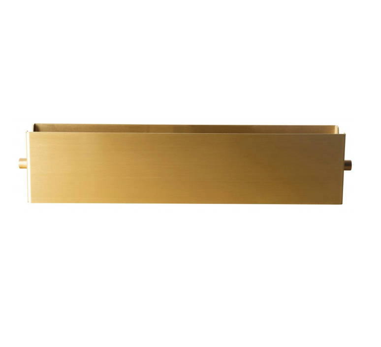 Rectangle laiton 35 cm daniel gallo applique murale wall light  daniel gallo rectangle laiton 35cm  design signed nedgis 81662 product