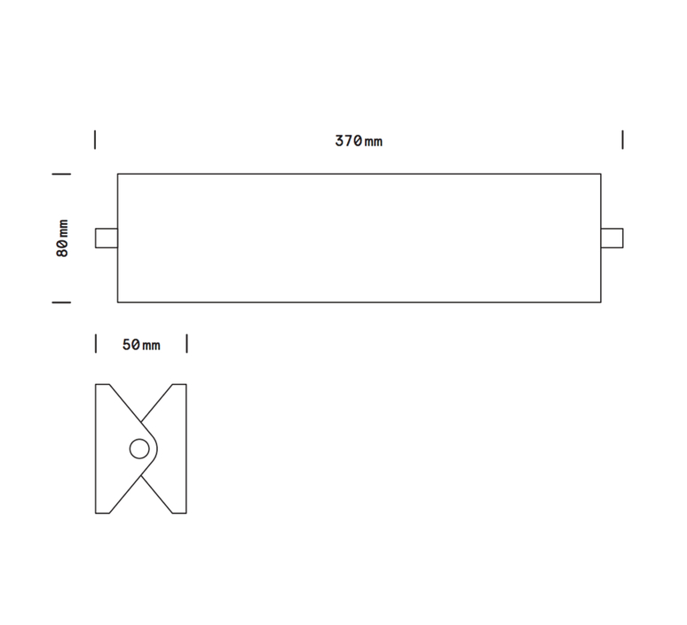 Rectangle laiton 35 cm daniel gallo applique murale wall light  daniel gallo rectangle laiton 35cm  design signed nedgis 81663 product