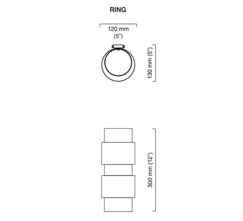 Ring  applique murale wall light  cto lighting cto 07 095 0001  design signed 51245 product