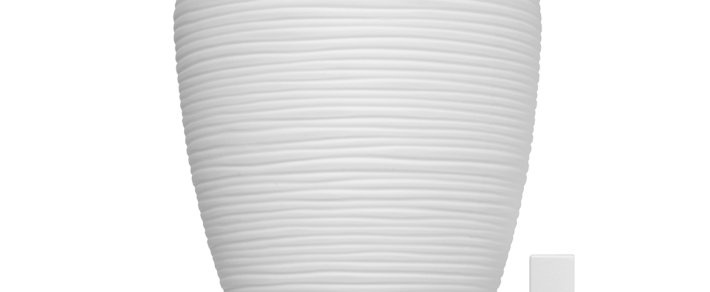 Applique murale rituals 1 blanc l24cm h34cm foscarini normal