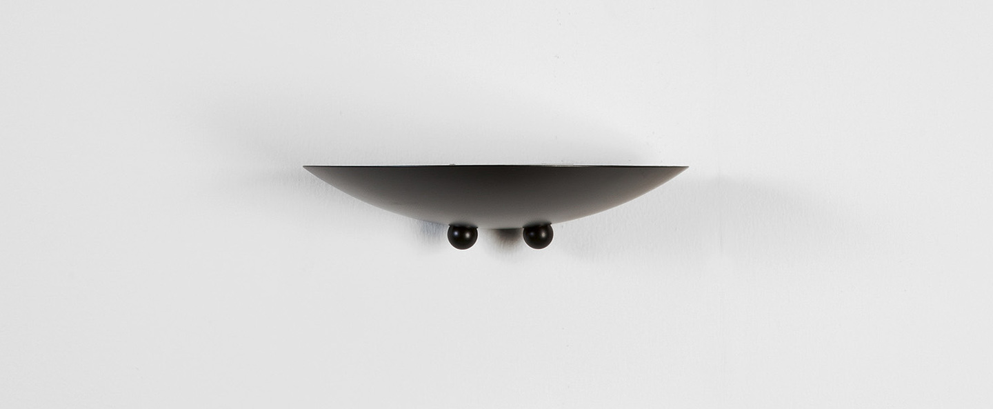 banner-image Applique murale saucer a noir led l25cm hcm lumen center italia normal