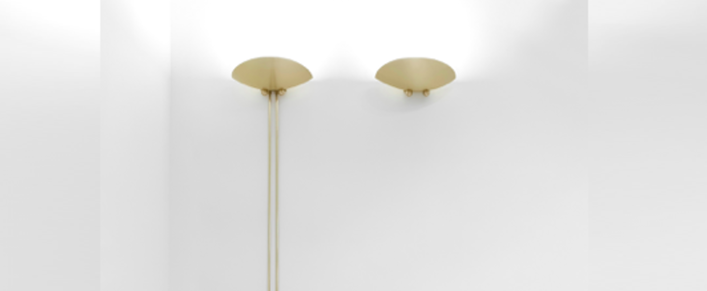 banner-image Applique murale saucer laiton satine led l25cm h185cm lumen center italia normal