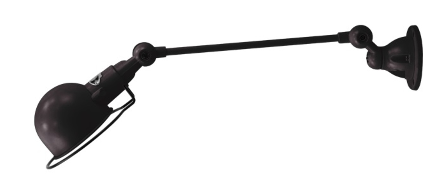banner-image Applique murale signal 1 bras si301 noir brillant l40cm h15cm jielde normal