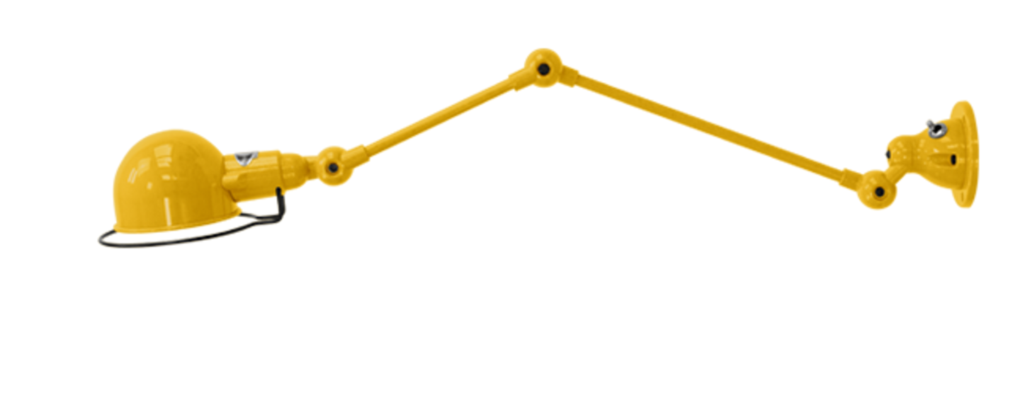 banner-image Applique murale signal 2 bras si371 moutarde o10cm h30 17cm jielde normal