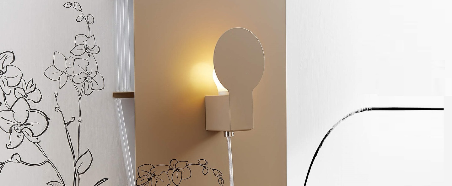 banner-image Applique murale sketch beige h62cm led zava normal