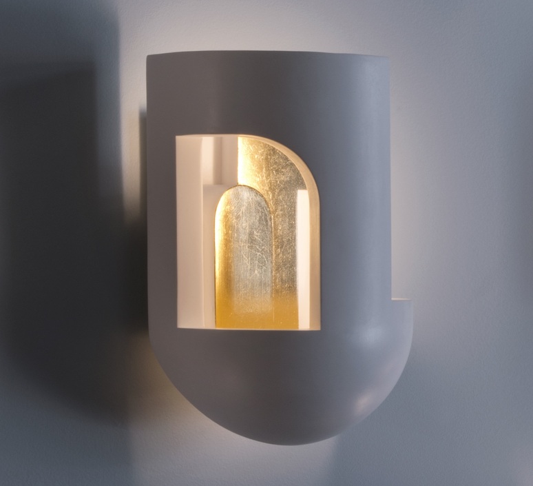 Soul story 3 feuille d or charles kalpakian applique murale wall light  dcw story 3 wh gold  design signed nedgis 154421 product