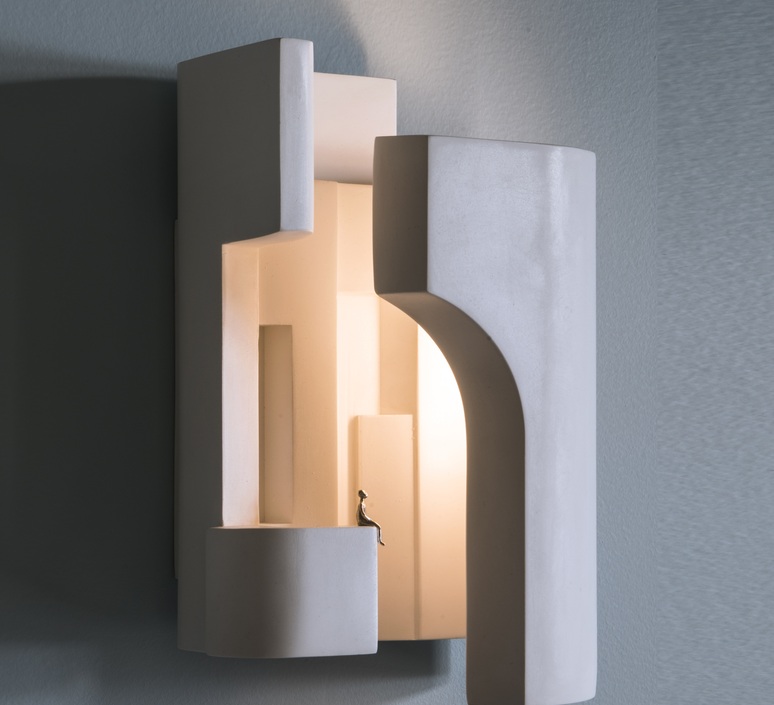 Soul story 4 charles kalpakian applique murale wall light  dcw story 4 wh  design signed nedgis 155586 product