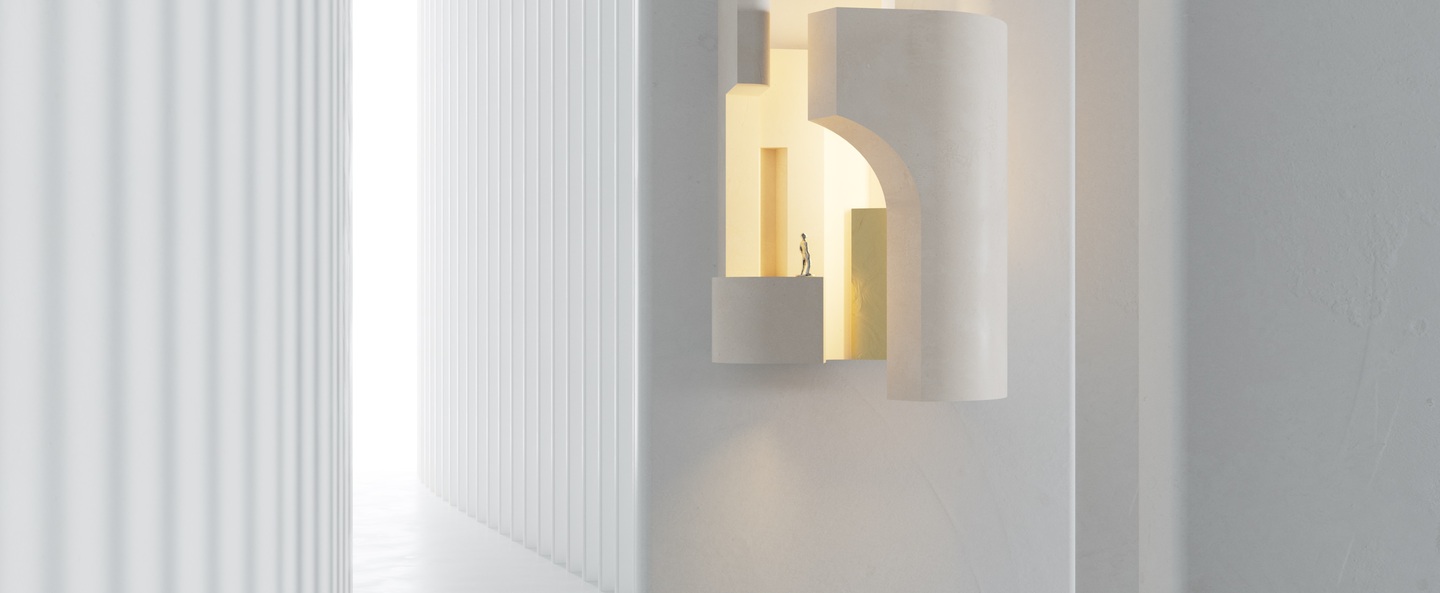 Applique murale soul story 4 blanc or led dim 2700k 250 lm l19 1cm h26 8cm dcw editions paris normal