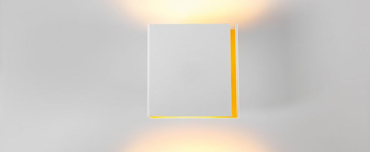 banner-image Applique murale split medium blanc or h16cm modular normal