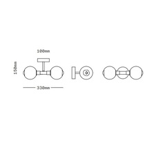 Stem x2  applique murale wall light  sklo studio lt270b  design signed 169480 thumb