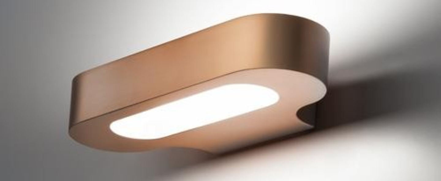 banner-image Applique murale talo cuivre satine led 2700k 1344lm dimmable l21cm h4 2cm artemide normal