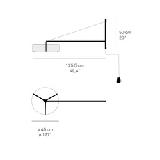 Thesis ramon esteve studio applique murale wall light  lzf thes a iv led dim 21  design signed nedgis 76164 thumb