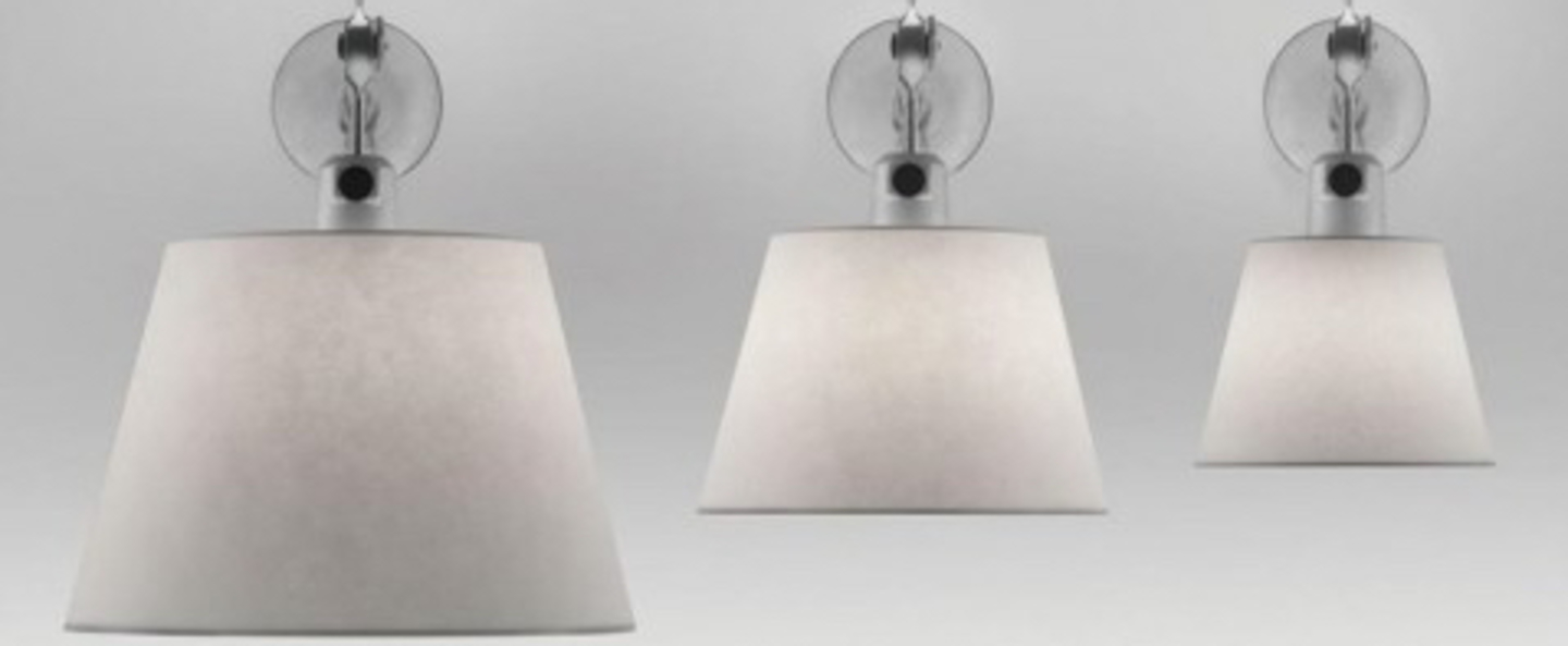 banner-image Applique murale tolomeo gris l11cm h40 6cm artemide normal