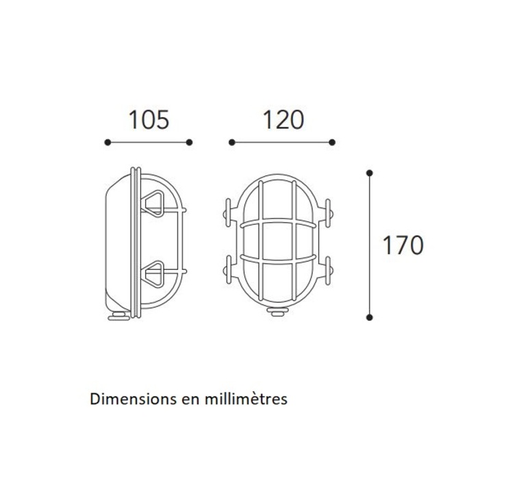 Tortuga 200 15 studio moretti luce applique murale wall light  moretti luce 200 15 t ar  design signed nedgis 164089 product