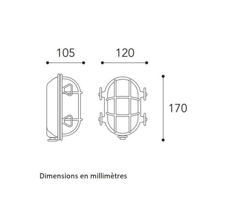 Tortuga 200 15 studio moretti luce applique murale wall light  moretti luce 200 15 t ar  design signed nedgis 204652 product