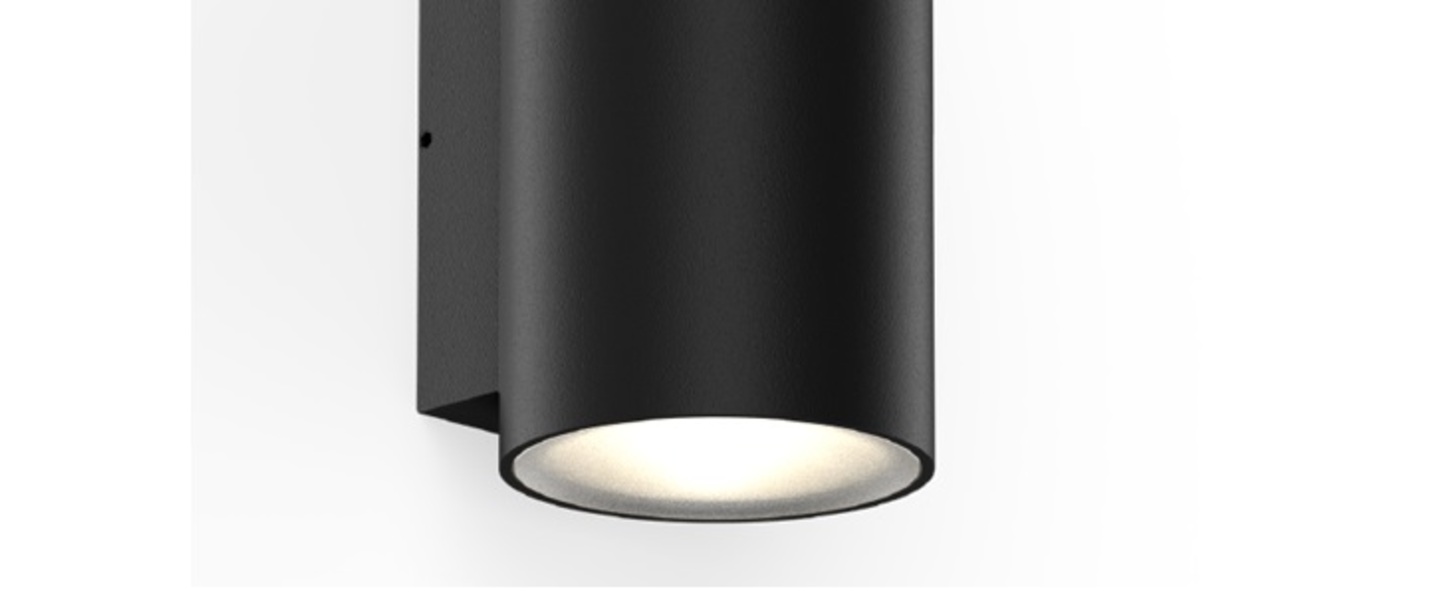 banner-image Applique murale tram 1 0 noir ip65 led 3000k 420lm o5cm h7 6cm wever ducre normal