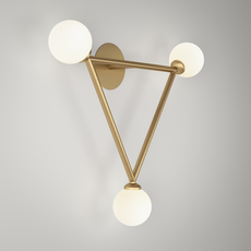 Row  applique murale wall light  atelier areti row laiton  design signed 56532 thumb