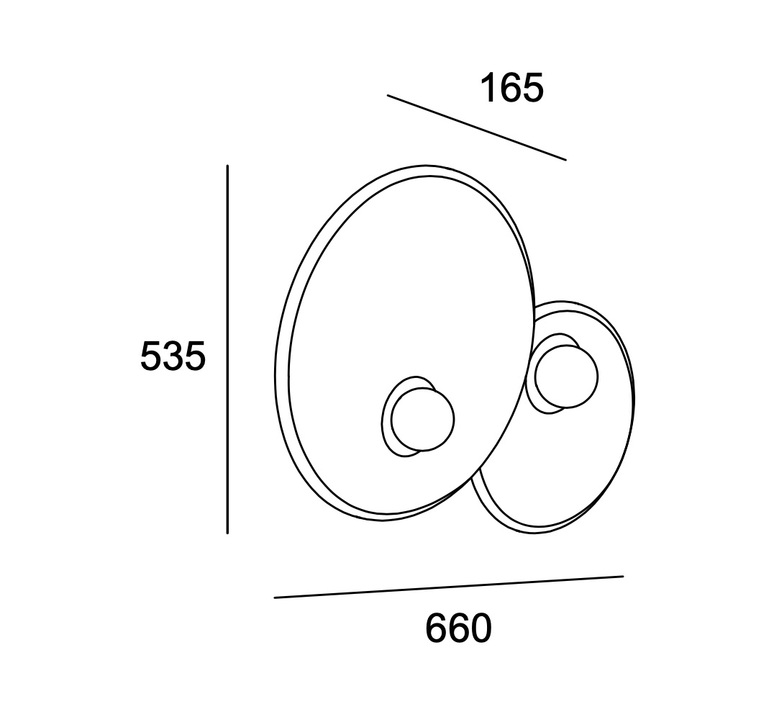 Trip double studio nahtrang applique murale wall light  leds c4 05 8359 05 05  design signed nedgis 145532 product