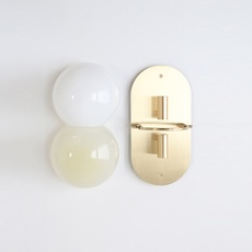 Twin 1 0 karen gilbert et paul pavlak applique murale wall light  sklo studio ltm06whtbb  design signed nedgis 169310 thumb