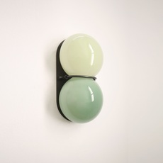 Twin 1 0 karen gilbert et paul pavlak applique murale wall light  sklo studio ltm06mgrdx  design signed nedgis 169299 thumb