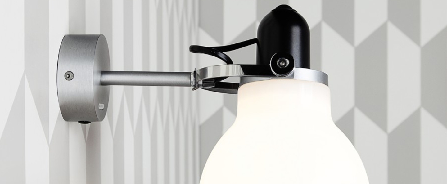 Applique murale type 1228 blanc h18cm anglepoise normal