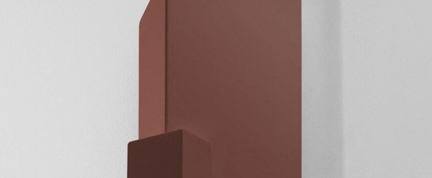 Applique murale v1 l rouge brique l14 6cm h21 2cm owen normal