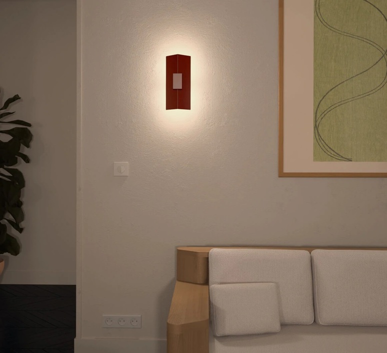 V2 l studio nocc applique murale wall light  owen v2lrouge  design signed nedgis 139414 product