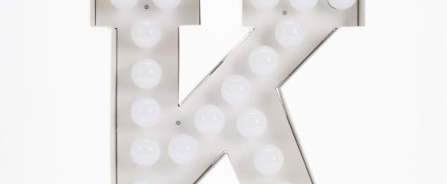 banner-image Applique murale vegaz lettre k blanc l40cm h60cm seletti normal