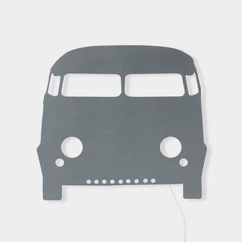 Applique Murale Voiture Car Lamp Marron Led L225cm H27cm