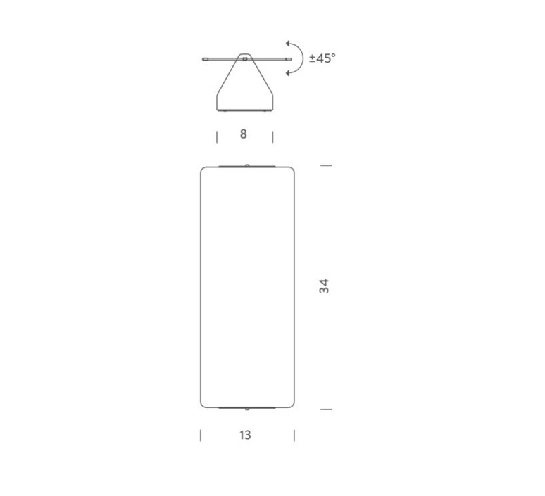 Volet pivotant double charlotte perriand applique murale wall light  nemo lighting avp ewd 33  design signed 57740 product