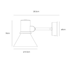 Wall light type 80 sir kenneth grange applique murale wall light  anglepoise 32925  design signed nedgis 71537 thumb