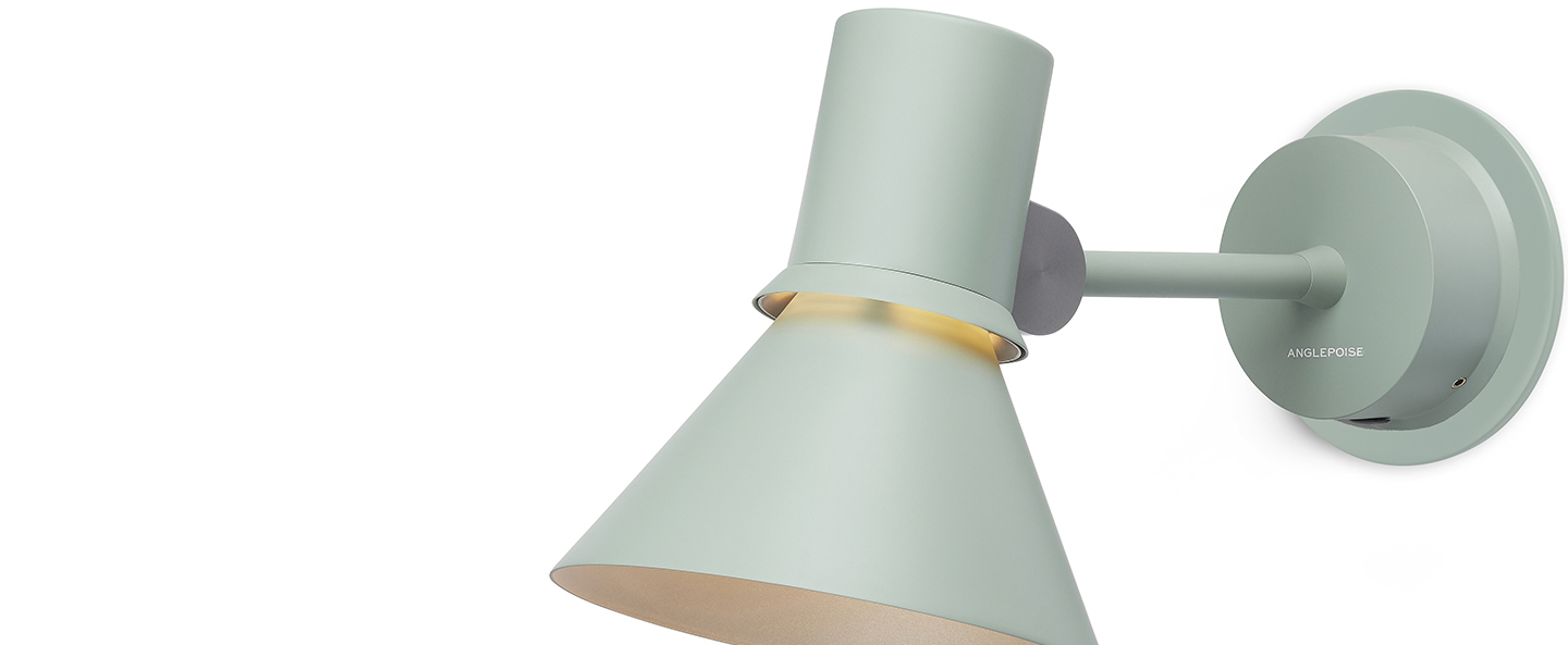 Applique murale wall light type 80 vert pistache l26 5cm h14 5cm anglepoise normal