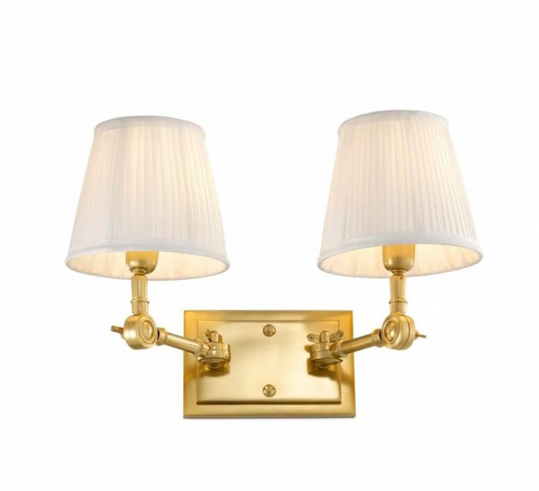 Wentworth double studio eichholtz applique murale wall light  eichholtz 107222  design signed nedgis 124736 product