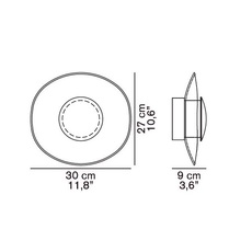 Yolk angeletti ruzza design oluce 169 luminaire lighting design signed 22580 thumb