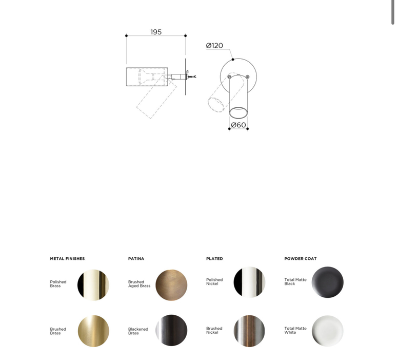 Book flexo wall studio contain applique murale wall light  contain bok 112 brushed brass  design signed nedgis 144963 product