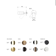 Book flexo wall studio contain applique murale wall light  contain bok 112 brushed brass  design signed nedgis 144963 thumb