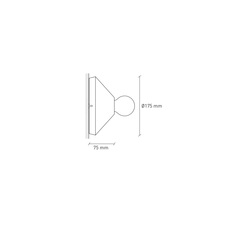 Ada  applique ou plafonnier  plato design la ad 01 lb  design signed nedgis 208180 thumb