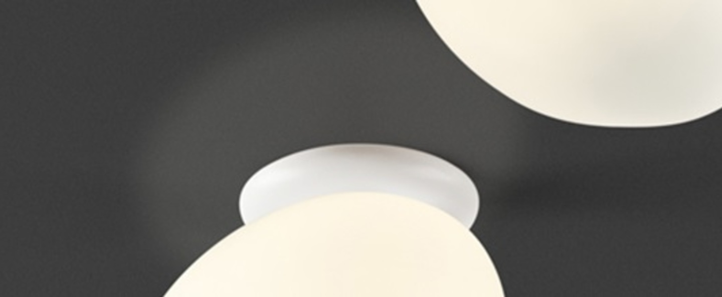 banner-image Applique ou plafonnier gregg midi blanc ip44 led 2700k 830lm o17cm h21cm foscarini normal