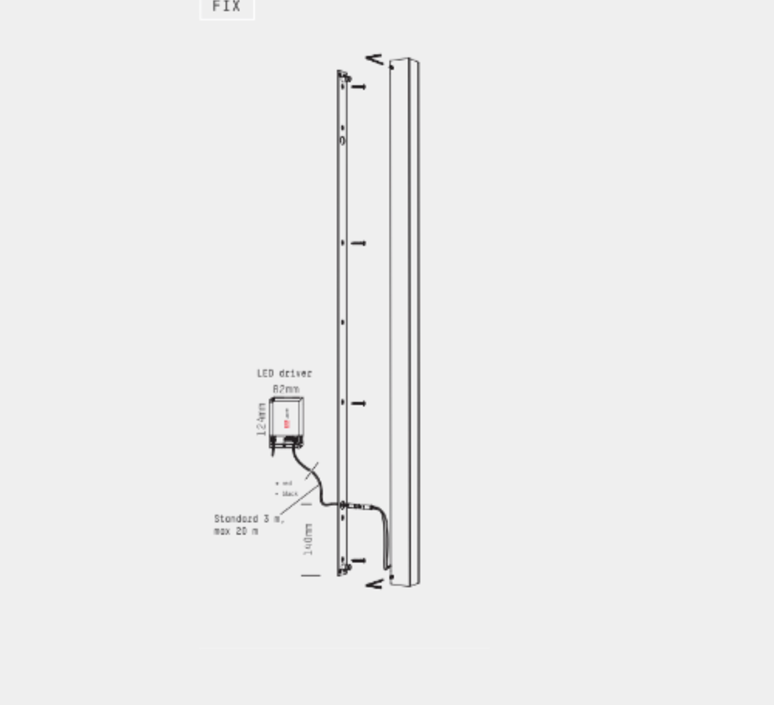 Led40 fix mikko karkkainen applique ou plafonnier wall or ceiling light  tunto l40fo 130 di  design signed nedgis 199920 product