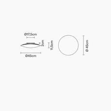 Loop f35  applique ou plafonnier  fabbian f35g0100  design signed nedgis 209572 thumb