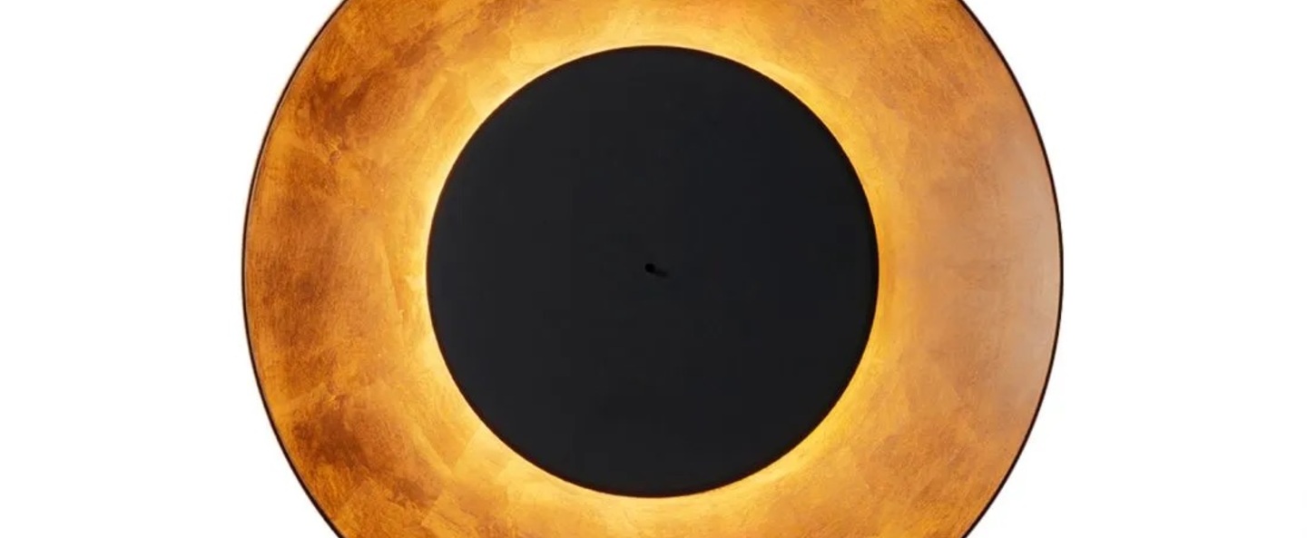 banner-image Applique ou plafonnier lunaire cuivre noir led 3000k 3650 lm o75cm h5cm fontana arte normal