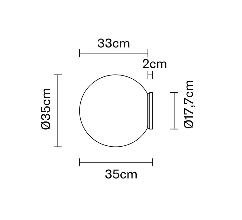 Lumi alberto saggia et valero sommela applique ou plafonnier wall or ceiling light  fabbian f07g2901  design signed nedgis 126968 product