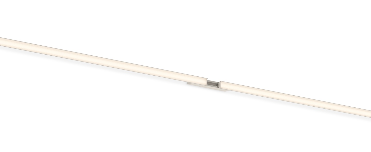 Applique ou plafonnier spa 5983 blanc led dim 2700k lm l413cm h4 8cm vibia normal